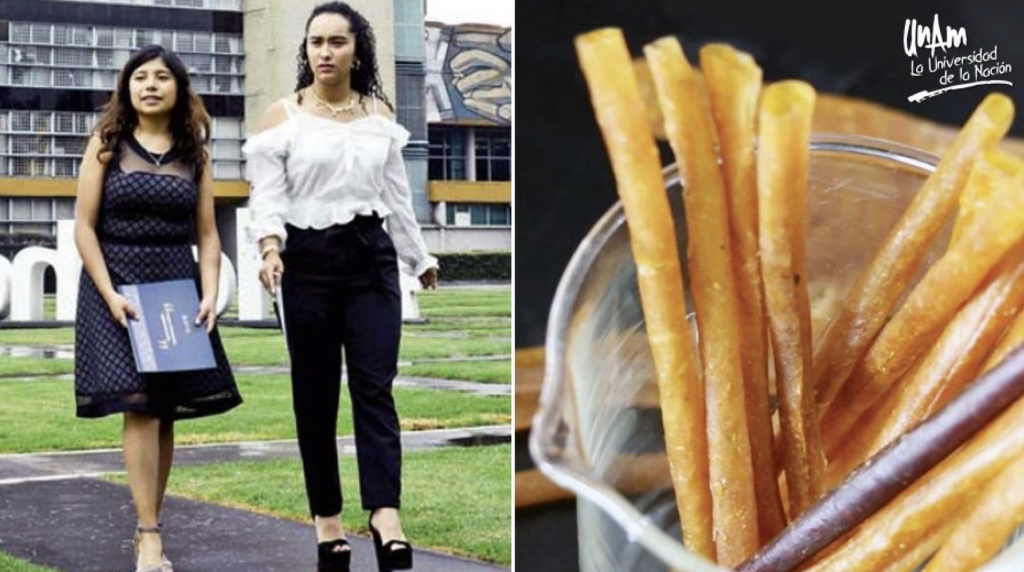 Alumnas del CCH Oriente desarrollan popote de cáscara de mango y baba de nopal