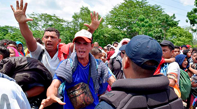 México reforzará seguridad en frontera sur tras irrupción de migrantes