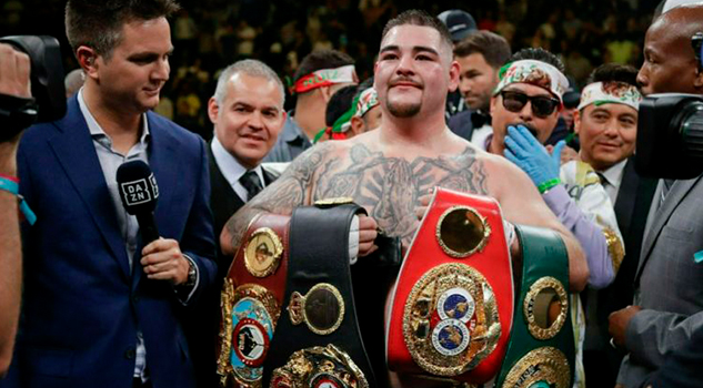 Andy Ruiz será postulado para el premio nacional del deporte