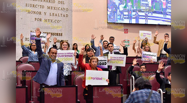 Avala LXV Legislatura de Veracruz Minuta en materia de paridad de género