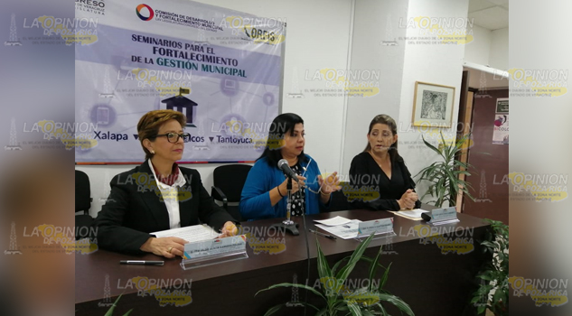 Alistan seminarios para el fortalecimiento municipal