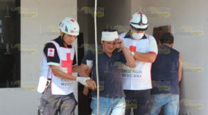 Albañil herido al caer mientras revocaba en Poza Rica Albañil herido al caer mientras revocaba en Poza Rica