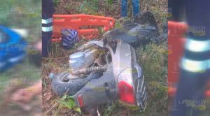 Borracho derrapa en su motocicleta y termina en el monte Borracho derrapa en su motocicleta y termina en el monte