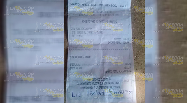 Denuncian presunto fraude en la Huasteca Denuncian presunto fraude en la Huasteca