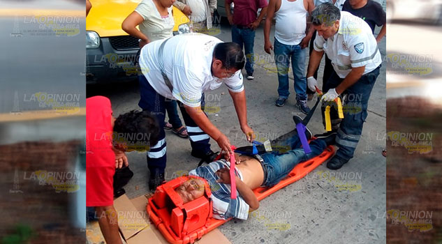 Soldador fue atropellado en el sector Coatzintla Soldador fue atropellado en el sector Coatzintla