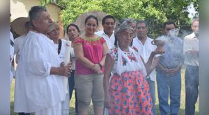 Con ceremonia del Abuelo Fuego, SECTUR anticipa el “Festival del Río y la Palabra”