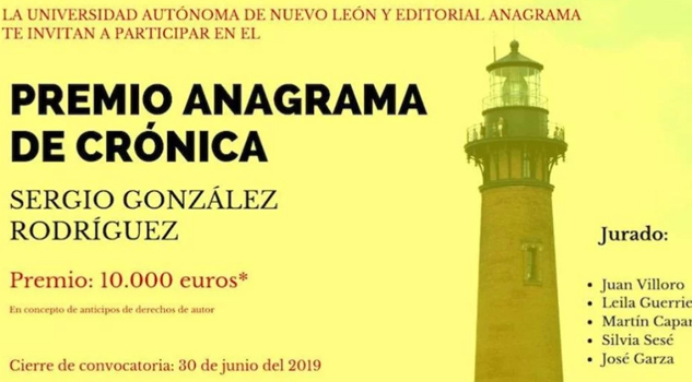 UANL y Editorial Anagrama convocan a periodistas y escritores a concurso