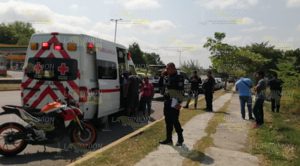 Comerciante golpeado en los campos del cuatro y medio