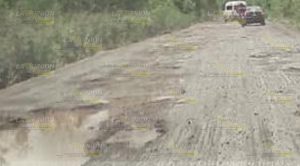 Carreteras en el abandono en el norte de Veracruz, denuncian en redes sociales