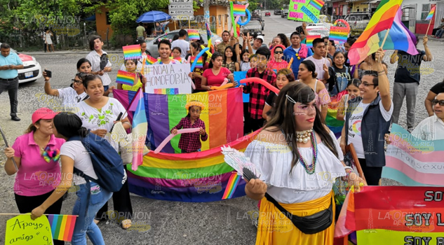 Marcha la comunidad LGBT