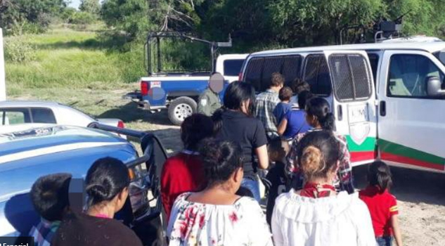 Rescatan a 26 migrantes, entre ellos 13 menores de edad en Tamaulipas