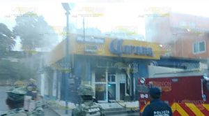 Se quema un modelorama