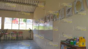 Ardientes aulas de la primaria Lázaro Cárdenas del Río, Panorama, Coyutla