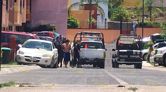 Bajos los efectos de las drogas agrede a su madre en Tuxpan