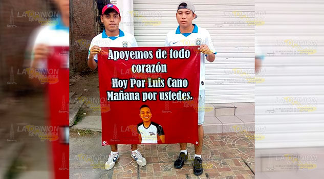 Cano, no estás solo, familiares, amigos y deportistas unidos