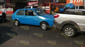 Carambola sobre la Poza Rica - San Andrés, deja una mujer herida Carambola deja una mujer herida en Coatzintla