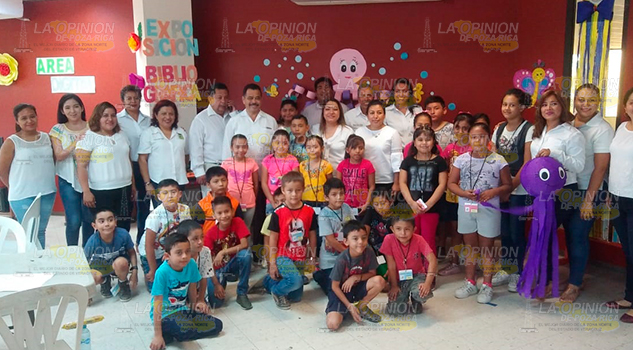 Con cien niños arranca Mis Vacaciones en la Biblioteca en Coatzintla
