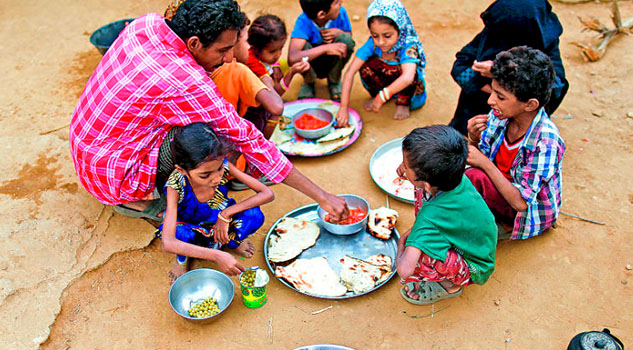 Con hambre en el mundo: 820 millones de personas