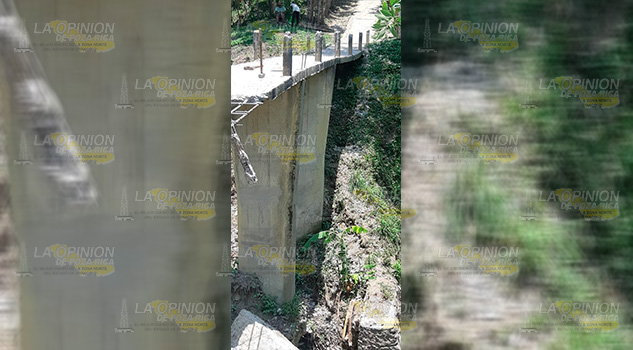 Demuelen puente La Colmena en Platón Sánchez Demuelen puente La Colmena en Platón Sánchez
