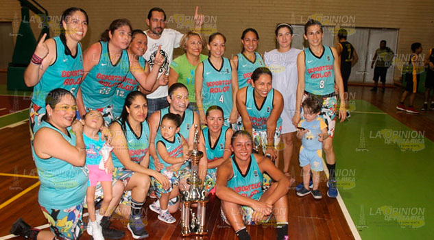 Deportivo Rolón es campeón femenil de la LMBPR