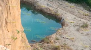 Encuentran a un niño muerto en una poza en Tuxpan