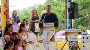 Entregan techado en kínder Melchor Ocampo de la comunidad El Horcón Entregan techado en kínder Melchor Ocampo de la comunidad El Horcón