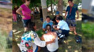 Familia sufre accidente carretero en Costa Esmeralda Familia sufre accidente carretero en Costa Esmeralda