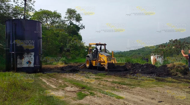 Graves daños al medio ambiente en inmediaciones de Cerro Azul y Tancoco