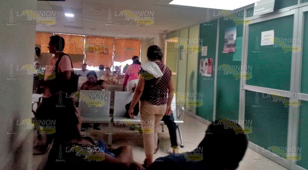 Indolencia institucional; exponen a pacientes en Tuxpan
