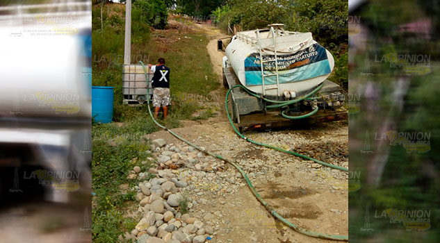 Insuficiente abastecimiento de agua en Álamo
