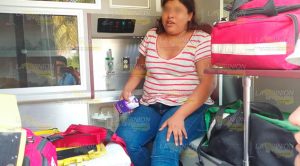 Menor herido en colisión en la colonia Manuel Ávila Camacho de Poza Rica