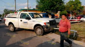 Menor herido en colisión en la colonia Manuel Ávila Camacho de Poza Rica