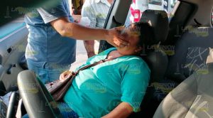 Menor herido en colisión en la colonia Manuel Ávila Camacho de Poza Rica