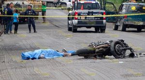 Motociclista derrapa y se mata en el tramo Álamo - Potrero del Llano Motociclista derrapa y se mata en el tramo Álamo - Potrero del Llano