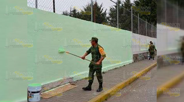 Elementos del Ejército Mexicano, realizarán labor social en Cerro Azul Elementos del ejército realizarán labor social en Cerro Azul