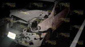 Semoviente provoca fuerte accidente en la autopista Tuxpan - Naranjos