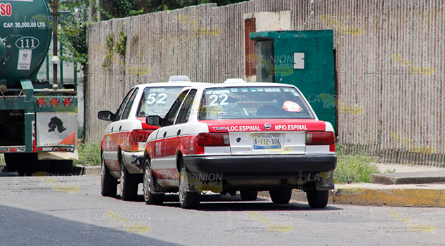 Taxistas foraneos hacen de las suyas en Poza Rica
