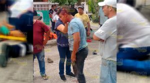 Tres heridos en fuerte accidente de motocicletas en Pánuco Tres heridos en fuerte accidente de motocicletas en Pánuco