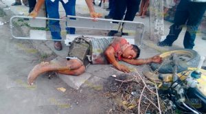 Tres heridos en fuerte accidente de motocicletas en Pánuco Tres heridos en fuerte accidente de motocicletas en Pánuco