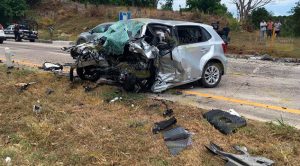 Tres muertos en accidente sobre la carretera Tuxpan - Poza Rica