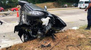 Tres muertos en accidente sobre la carretera Tuxpan - Poza Rica