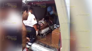 Lancha le destroza pierna a turista en playa de Tecolutla