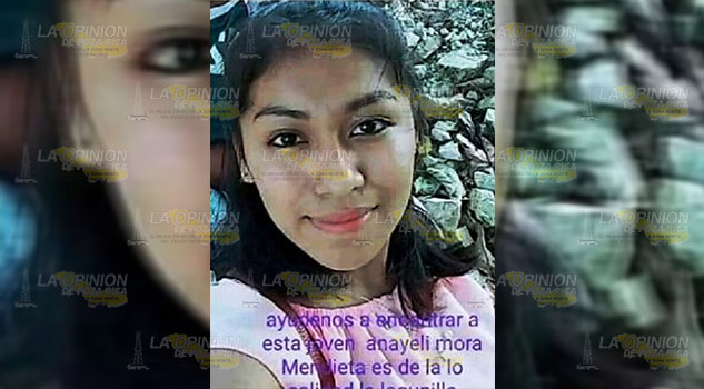 Ya hizo un mes y Anayeli Mora no aparece