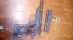 Lo detienen con arma de fuego en un baile popular