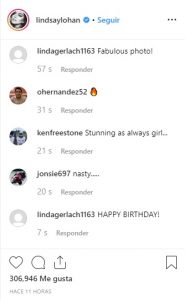 ¡Lindsay Lohan se desnudó para celebrar su cumpleaños!