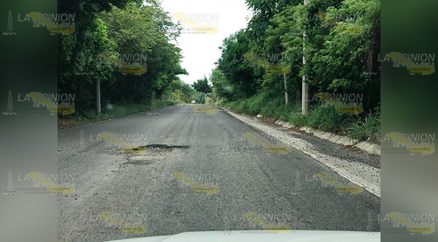 Urgente limpieza de cunetas en la carretera Castillo-Tihuatlán