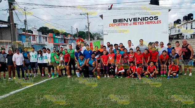 Inauguró la liga municipal de Tuxpan