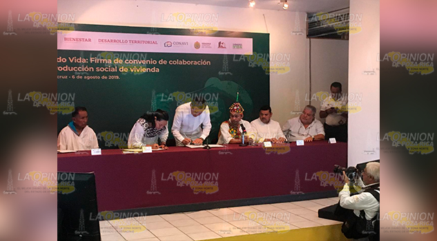 Gobierno, CONAVI y Secretaría del Bienestar, a favor de las familias veracruzanas