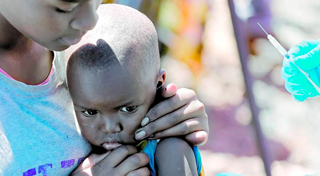 El sarampión mata más que el ébola en el Congo