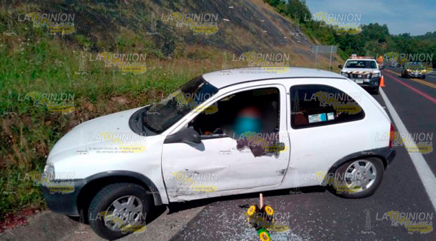 Persecución mortal sobre la carretera México-Tuxpan